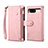 Custodia Portafoglio In Pelle Cover con Supporto B05S per Google Pixel 8 5G Oro Rosa