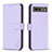 Custodia Portafoglio In Pelle Cover con Supporto B06F per Google Pixel 7a 5G Lavanda