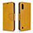 Custodia Portafoglio In Pelle Cover con Supporto B06F per Samsung Galaxy A01 SM-A015