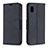 Custodia Portafoglio In Pelle Cover con Supporto B06F per Samsung Galaxy A10e Nero