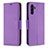 Custodia Portafoglio In Pelle Cover con Supporto B06F per Samsung Galaxy A13 5G Viola