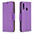 Custodia Portafoglio In Pelle Cover con Supporto B06F per Samsung Galaxy A20s Viola