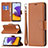 Custodia Portafoglio In Pelle Cover con Supporto B06F per Samsung Galaxy A22s 5G