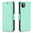 Custodia Portafoglio In Pelle Cover con Supporto B06F per Samsung Galaxy A22s 5G Verde