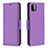 Custodia Portafoglio In Pelle Cover con Supporto B06F per Samsung Galaxy A22s 5G Viola