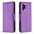 Custodia Portafoglio In Pelle Cover con Supporto B06F per Samsung Galaxy A32 4G Viola