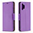 Custodia Portafoglio In Pelle Cover con Supporto B06F per Samsung Galaxy A32 5G Viola
