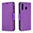 Custodia Portafoglio In Pelle Cover con Supporto B06F per Samsung Galaxy A40s Viola