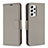 Custodia Portafoglio In Pelle Cover con Supporto B06F per Samsung Galaxy A53 5G Grigio