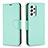 Custodia Portafoglio In Pelle Cover con Supporto B06F per Samsung Galaxy A53 5G Verde