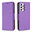 Custodia Portafoglio In Pelle Cover con Supporto B06F per Samsung Galaxy A53 5G Viola