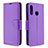 Custodia Portafoglio In Pelle Cover con Supporto B06F per Samsung Galaxy A70E Viola