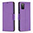 Custodia Portafoglio In Pelle Cover con Supporto B06F per Samsung Galaxy M02s Viola