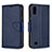 Custodia Portafoglio In Pelle Cover con Supporto B06F per Samsung Galaxy M10