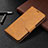 Custodia Portafoglio In Pelle Cover con Supporto B06F per Samsung Galaxy S22 Plus 5G Giallo