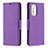 Custodia Portafoglio In Pelle Cover con Supporto B06F per Xiaomi Mi 11X 5G Viola