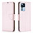 Custodia Portafoglio In Pelle Cover con Supporto B06F per Xiaomi Mi 12T 5G Oro Rosa