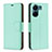 Custodia Portafoglio In Pelle Cover con Supporto B06F per Xiaomi Poco C65 Verde