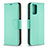 Custodia Portafoglio In Pelle Cover con Supporto B06F per Xiaomi Poco M5S Verde