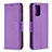 Custodia Portafoglio In Pelle Cover con Supporto B06F per Xiaomi Poco M5S Viola