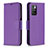 Custodia Portafoglio In Pelle Cover con Supporto B06F per Xiaomi Redmi 10 4G Viola