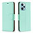 Custodia Portafoglio In Pelle Cover con Supporto B06F per Xiaomi Redmi Note 12 Turbo 5G Verde