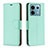 Custodia Portafoglio In Pelle Cover con Supporto B06F per Xiaomi Redmi Note 13 Pro 5G Verde