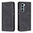 Custodia Portafoglio In Pelle Cover con Supporto B07F per Motorola Moto Edge S30 5G Nero