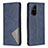 Custodia Portafoglio In Pelle Cover con Supporto B07F per Oppo A94 5G Blu