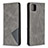 Custodia Portafoglio In Pelle Cover con Supporto B07F per Realme C11 (2021) Grigio