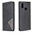 Custodia Portafoglio In Pelle Cover con Supporto B07F per Samsung Galaxy A10s Nero