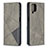 Custodia Portafoglio In Pelle Cover con Supporto B07F per Samsung Galaxy A12 5G Grigio