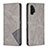 Custodia Portafoglio In Pelle Cover con Supporto B07F per Samsung Galaxy A13 4G Grigio