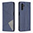 Custodia Portafoglio In Pelle Cover con Supporto B07F per Samsung Galaxy A13 5G Blu