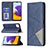Custodia Portafoglio In Pelle Cover con Supporto B07F per Samsung Galaxy A22 5G