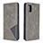 Custodia Portafoglio In Pelle Cover con Supporto B07F per Samsung Galaxy A31 Grigio