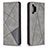 Custodia Portafoglio In Pelle Cover con Supporto B07F per Samsung Galaxy A32 4G Grigio