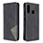 Custodia Portafoglio In Pelle Cover con Supporto B07F per Samsung Galaxy A70E Nero