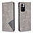 Custodia Portafoglio In Pelle Cover con Supporto B07F per Xiaomi Mi 11i 5G (2022) Grigio