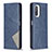 Custodia Portafoglio In Pelle Cover con Supporto B07F per Xiaomi Mi 11i 5G Blu