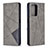 Custodia Portafoglio In Pelle Cover con Supporto B07F per Xiaomi Mi 11T Pro 5G Grigio