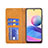 Custodia Portafoglio In Pelle Cover con Supporto B07F per Xiaomi Redmi Note 10 5G