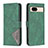 Custodia Portafoglio In Pelle Cover con Supporto B08F per Google Pixel 8a 5G Verde