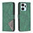 Custodia Portafoglio In Pelle Cover con Supporto B08F per Huawei Honor X7a Verde