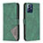 Custodia Portafoglio In Pelle Cover con Supporto B08F per Motorola Moto G Play (2023) Verde