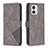 Custodia Portafoglio In Pelle Cover con Supporto B08F per Motorola Moto G73 5G