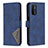 Custodia Portafoglio In Pelle Cover con Supporto B08F per Oppo A54 5G Blu