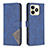 Custodia Portafoglio In Pelle Cover con Supporto B08F per Realme Narzo N53 Blu