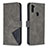 Custodia Portafoglio In Pelle Cover con Supporto B08F per Samsung Galaxy A11 Grigio