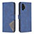 Custodia Portafoglio In Pelle Cover con Supporto B08F per Samsung Galaxy A13 4G Blu